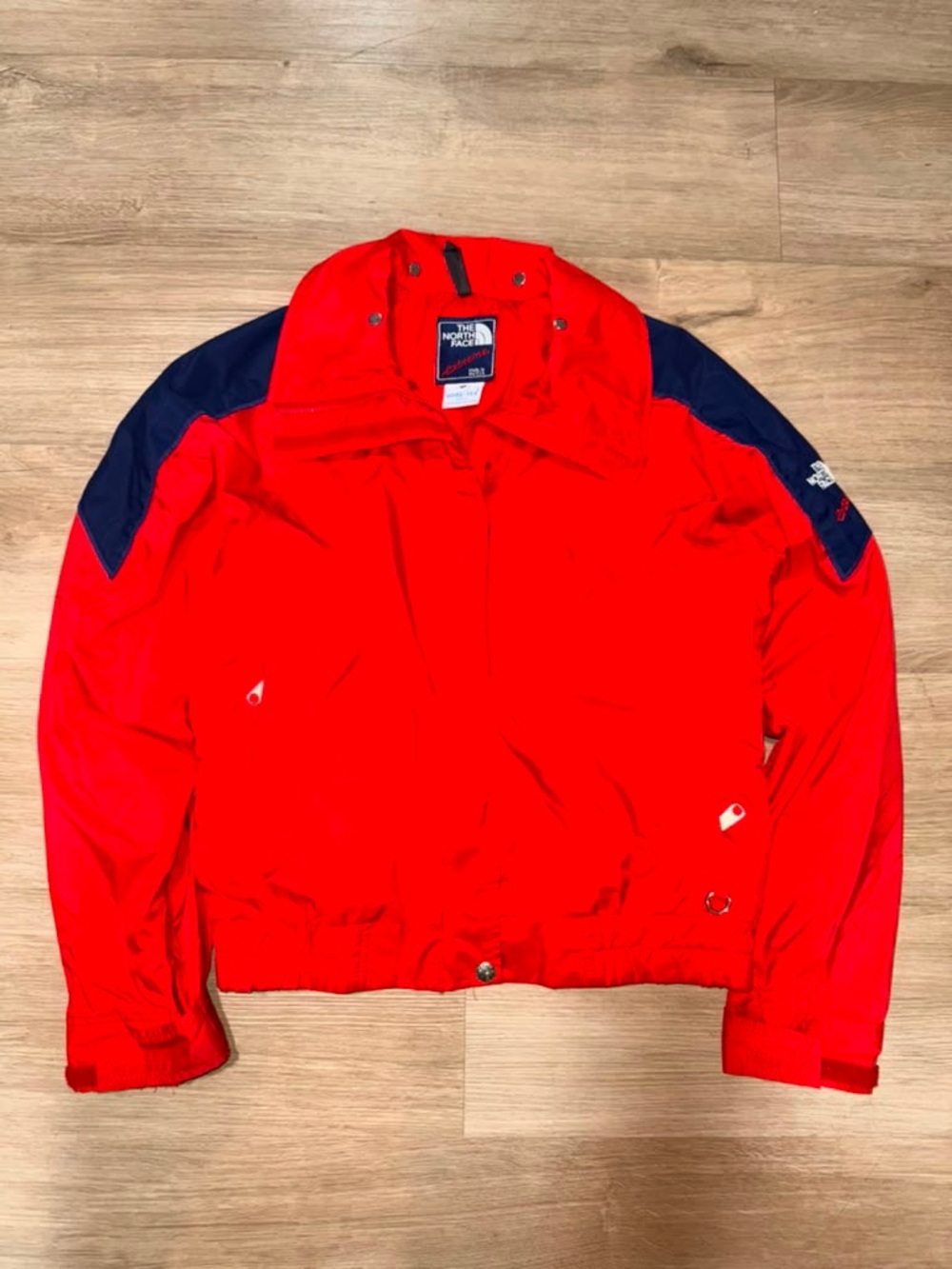 The North Face Red and Navy Ski Snow Jacket